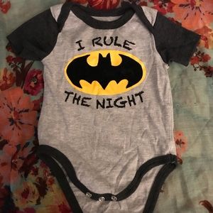Bat man onesie